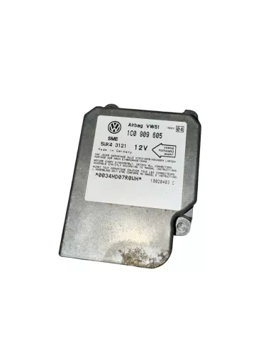 VW Sharan 7M Steuergerät Airbag Airbagsteuergerät 1C0909605 Index 04