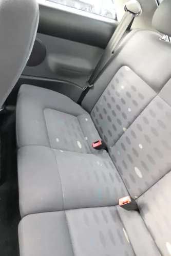 VW New Beetle 9C Sitz Sitze hinten Rückbank Rücksitzbank Lehne OHNE-Kopfstütz (181833)