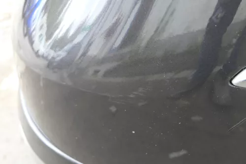 Passat 3C Kombi Stoßstange hinten Heckstoßstange Stoßfänger braun LC8Z PDC OBEN (181888)