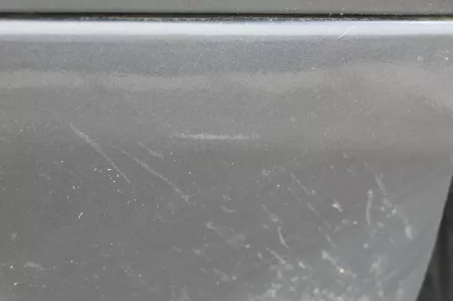 Passat 3C Kombi Stoßstange hinten Heckstoßstange Stoßfänger braun LC8Z PDC OBEN (181888)