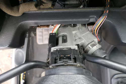 VW Golf 3 4 Cabrio 1E Schloßsystem Türschloß Tür Zündschloß Heckklappenschloß (182084)