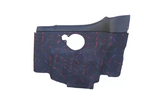 Golf 4 3 1E Cabrio Verkleidung Tür Seitenverkleidung hinten rechts schwarz Lauts