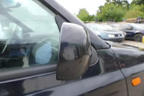 VW Golf 4 Cabrio 1E elektrischer Spiegel Außenspiegel rechts blau LC5H (182105)