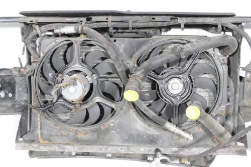 Golf 3 1H 1E Cabrio 4 Lüfterzarge Lüfter Kühlerlüfter Klima Doppellüfter