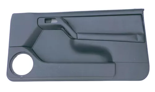 Golf 4 3 1E Cabrio 1E Türverkleidung Verkleidung Tür vorne rechts schwarz  LEDER