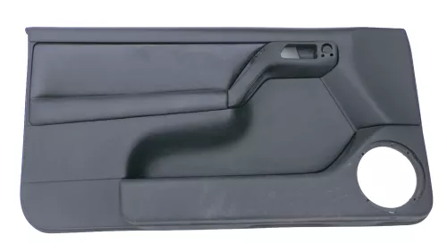Golf 4 3 1E Cabrio 1E Türverkleidung Verkleidung Tür vorne links schwarz LEDER