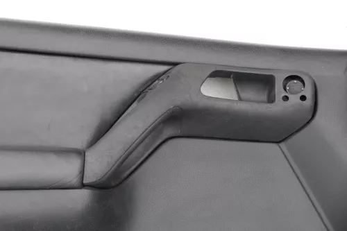 Golf 4 3 1E Cabrio 1E Türverkleidung Verkleidung Tür vorne links schwarz LEDER (182137)