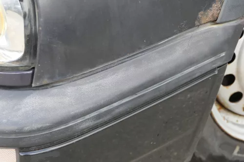 VW Golf 3 auch Cabrio Stoßstange vorne Stoßfänger vorn schwarz (182146)