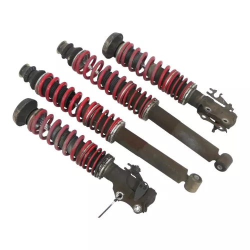 4x Golf 3 1H Cabrio 1E 4 Federn Fahrwerk Sportfedern Sportfeder Gewindefahrwerk 