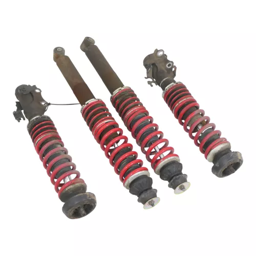 4x Golf 3 1H Cabrio 1E 4 Federn Fahrwerk Sportfedern Sportfeder Gewindefahrwerk  (182170)