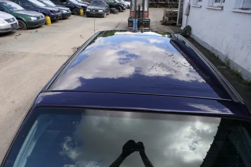 VW Golf 3 1H Limousine Heckklappe Kofferraumklappe Klappe hinten blau LC5L (182174)