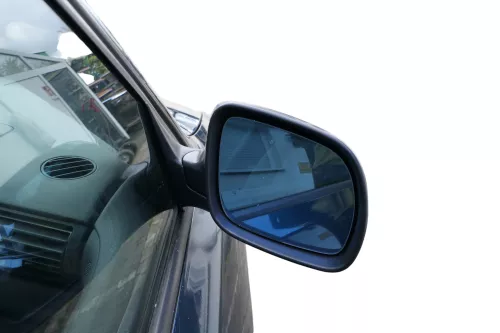 A4 B5 elektrischer Spiegel Außenspiegel rechts schwarz Glas (182196)