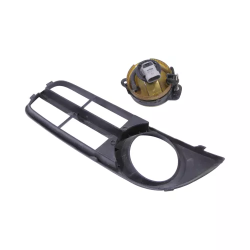 1x Skoda Fabia 5J Nebelscheinwerfer Nebelleuchte links + Gitter Blende Abdeckung (182240)