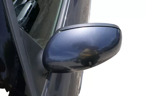 Fabia 5J elektrisch Spiegel Außenspiegel links mit Glas - grau LF8J (182243)