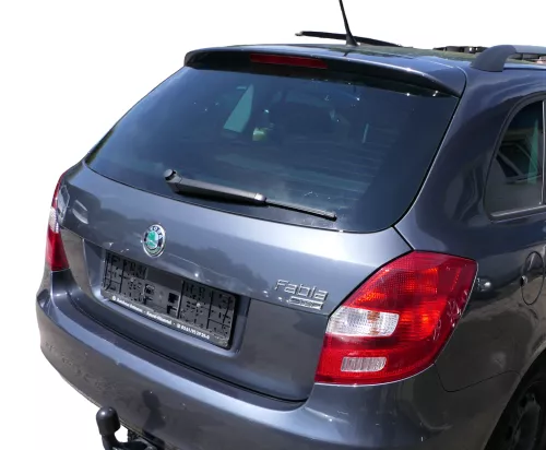 Fabia 5J Kombi Heckklappe hinten mit Scheibe grau LF8J ohneAnbauteile (182245)