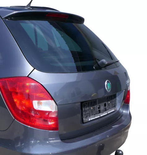 Fabia 5J Kombi Heckklappe hinten mit Scheibe grau LF8J ohneAnbauteile (182245)