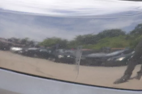 Fabia 6Y Stoßstange Stoßfänger vorne schwarz LF9R  Facelift - Gitter NSW (182287)