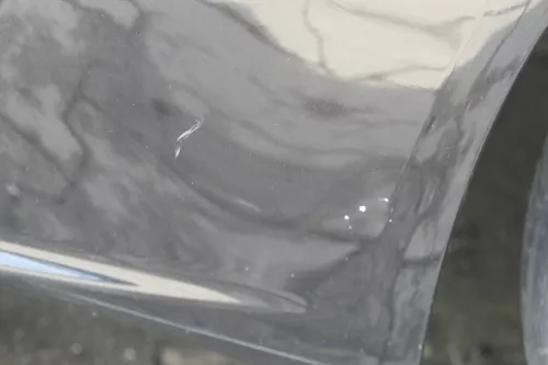 Fabia 6Y Stoßstange Stoßfänger vorne schwarz LF9R  Facelift - Gitter NSW