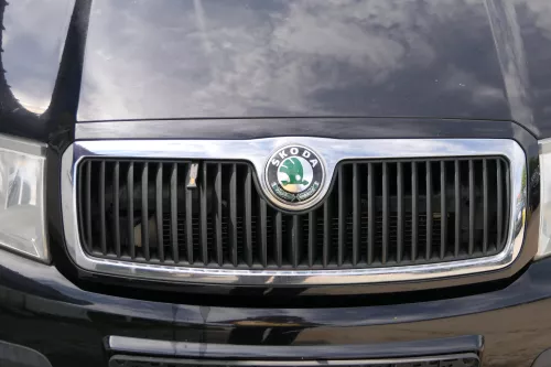 Skoda Fabia 6Y Motorhaube Klappe vorne schwarz LF9R mit Grill vorn (182291)