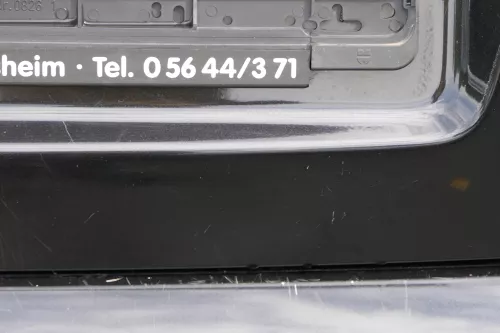 Skoda Fabia 6Y Schrägheck Stoßstange hinten Heckstoßstange schwarz LF9R (182298)