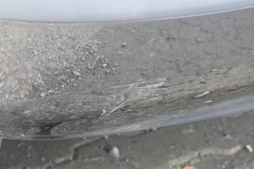 Skoda Fabia 6Y Schrägheck Stoßstange hinten Heckstoßstange schwarz LF9R (182298)