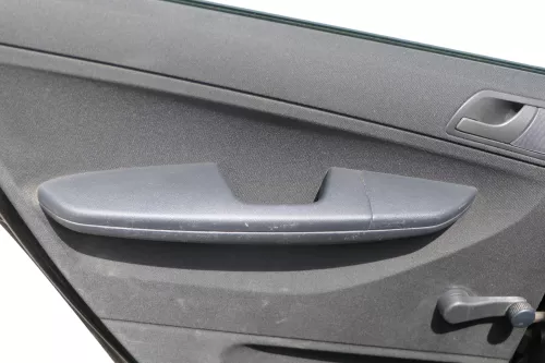 1 x Skoda Fabia 6Y Türverkleidung Verkleidung Tür hinten links schwarz onyx (182302)