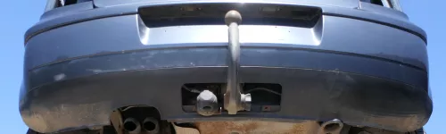 VW Polo 9N 9N3 Stoßstange Heckstoßstange hinten grau LC7V (182374)