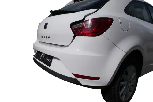 Seat Ibiza 6J Stoßstange Heckstoßstange hinten weiß LB9A 2/3-Türer (182455)