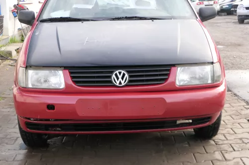 VW Polo 6N Kühlergrill Grillleiste vorne Leiste Grill VW LC3M wein rot braun