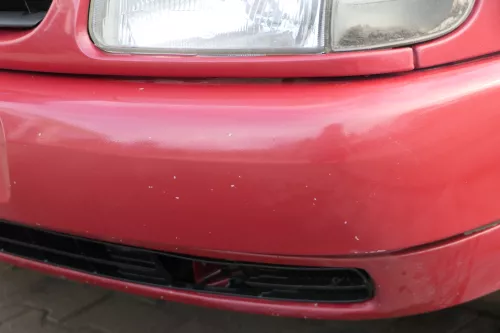 VW Polo 6N Kühlergrill Grillleiste vorne Leiste Grill VW LC3M wein rot braun (182538)