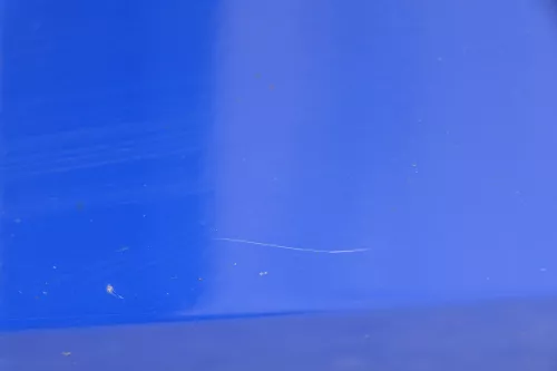 Skoda Fabia 5J Limousine Tür hinten links blau LF5W - ohne Anbauteile (182553)