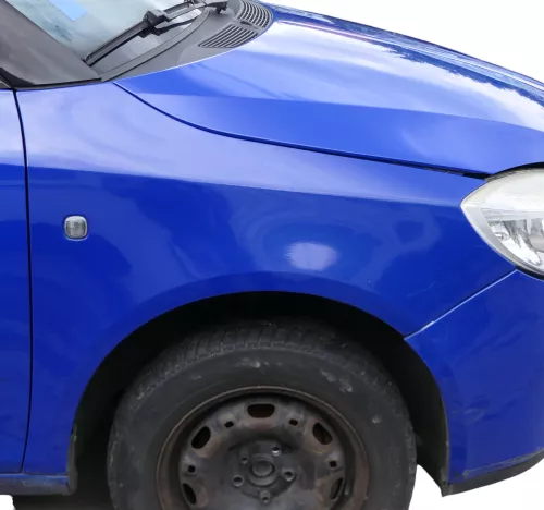 Skoda Fabia 5J Kotflügel vorne rechts - blau LF5K auch Kombi