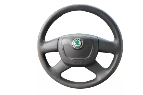 Skoda Superb Fabia 5J Lenkrad 4-Speichen 3T0419091   KEIN AIRBAG !!! (182566)