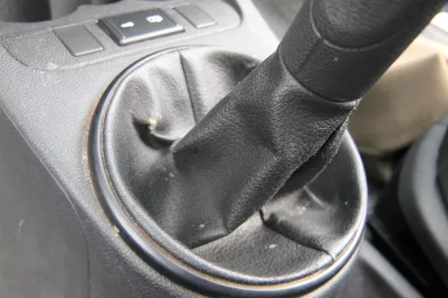 Skoda Fabia Roomster 5J Schaltknauf Schaltsack Schaltung Schaltknauf original 9B (182571)