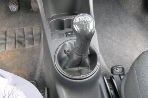 Skoda Fabia Roomster 5J Schaltknauf Schaltsack Schaltung Schaltknauf original 9B (182571)