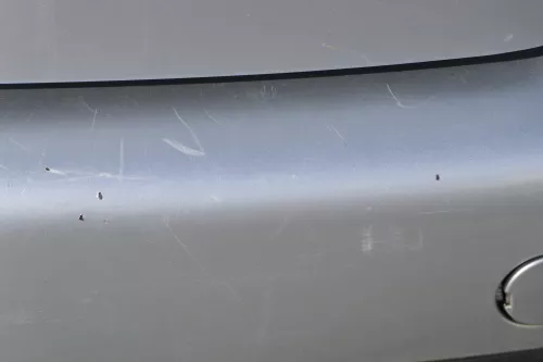 VW Touran 1T Stoßstange hinten Heckstoßstange Stoßfänger silber LA7W (182598)