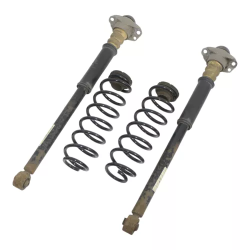 2x Polo 9N 9N3 A2 Ibiza 6L Feder Federn hinten links und rechts + Stoßdämpfer