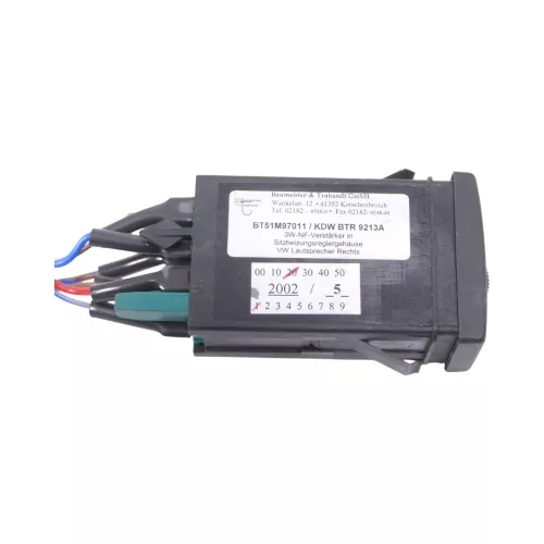 Audi A4 B5 Schalter Funk BT51M97011 KDW BTR Funkhgerät Taster Knopf Lautstärke (182667)