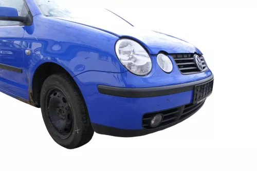 VW Polo 9N Stoßstange Frontstoßstange vorne blau LA5F (182728)