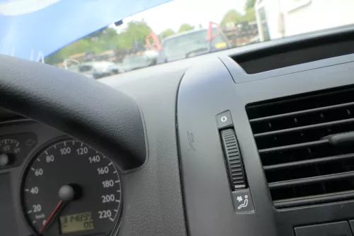 VW Polo 9N Mittelkonsole Verkleidung um Radio schwarz 6Q0858069S  (182749)