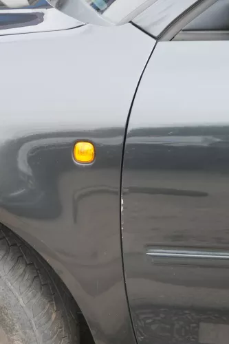 A3 8L Tür Türblatt vorne links grau schwarz LZ9U 2/3-Türer (Griffform beachten (182761)