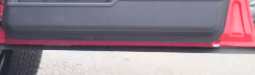 Audi 80 90 Tür vorne rechts Beifahrertür Rahmen Türblatt rot LY3H -ohne Anbautei (182811)