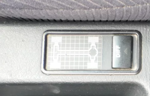 Audi 100 80 Qattro Allrad Differntialsperre Steuergerät Schalter 443919214E Diff