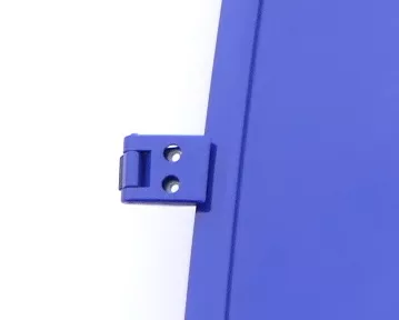 1x VW Crafter 7C MAN TGE Scharniere für Tür Flügeltür links hinten unten blau