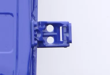 1x VW Crafter 7C MAN TGE Scharniere für Tür Flügeltür links hinten unten blau (182887)