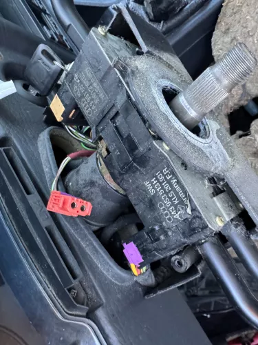 Audi 80 8C Lenksäule 893419509L Lenkrohr Lenkung (182928)