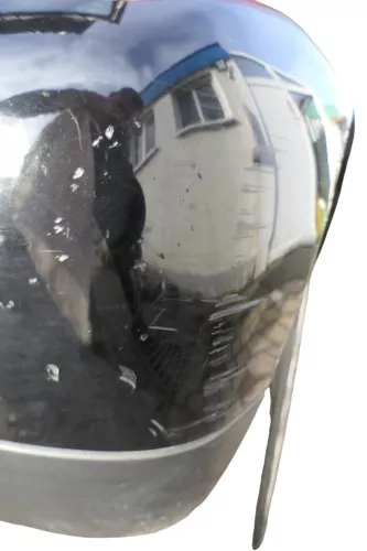 VW Lupo Stoßstange hinten Heckstoßstange Stoßfänger schwarz L041 (182977)