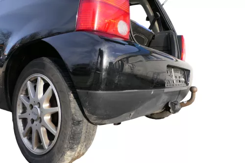 VW Lupo Stoßstange hinten Heckstoßstange Stoßfänger schwarz L041 (182977)