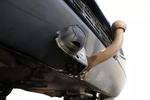 VW Lupo Stoßstange hinten Heckstoßstange Stoßfänger schwarz L041 (182977)