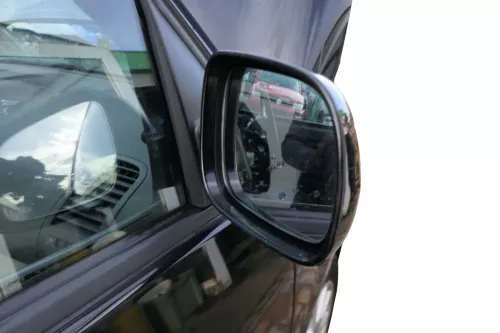 VW Lupo Arosa mechanischer manueller Außenspiegel rechts schwarz L041 (182980)